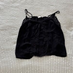 H&M Black Lace Camisole